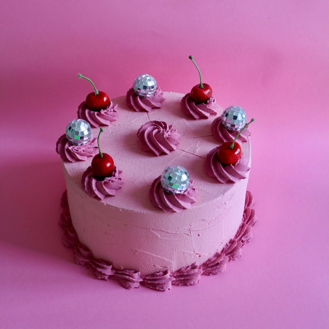 Disco Fake Cake ~ Gâteau Décoratif
