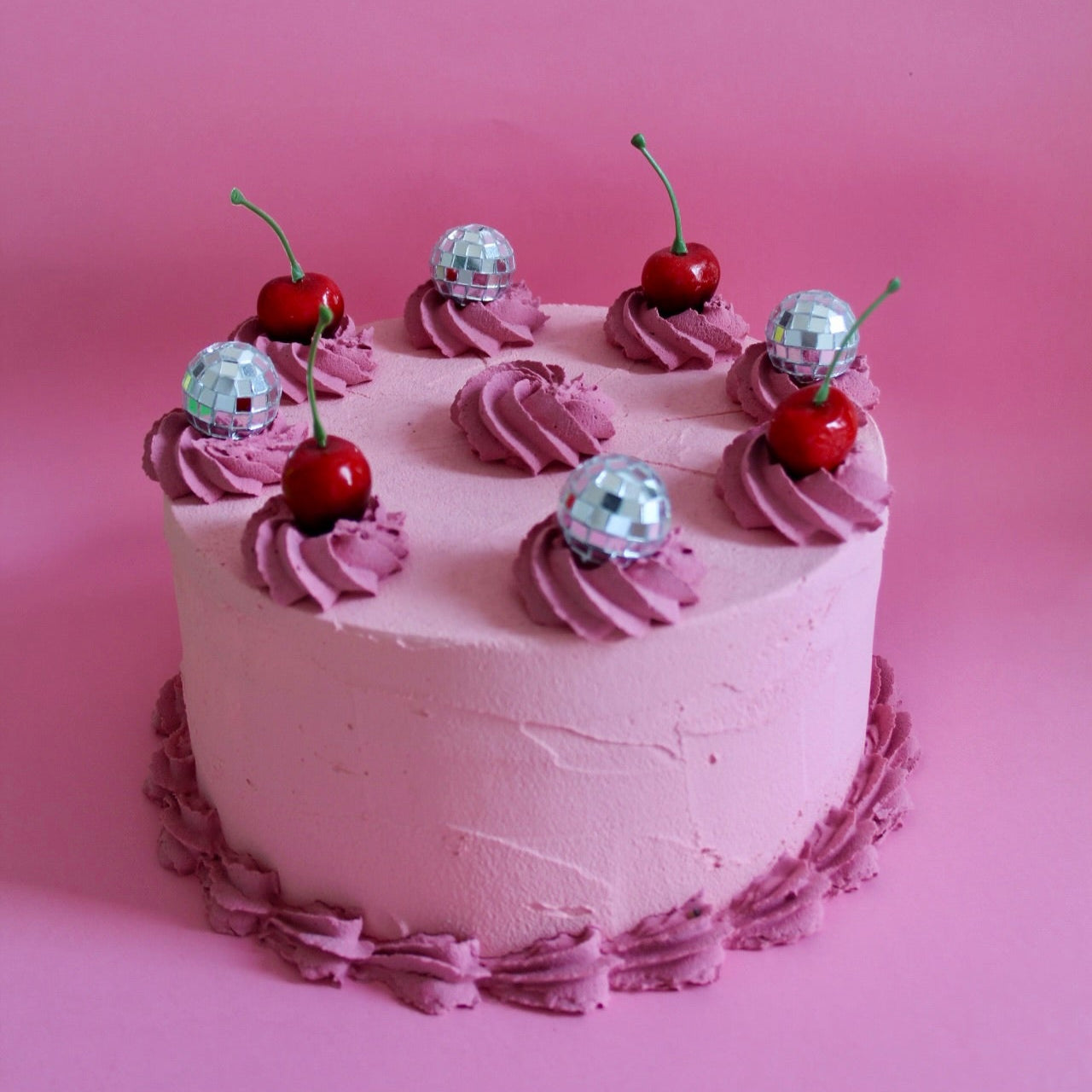 Disco Fake Cake ~ Gâteau Décoratif