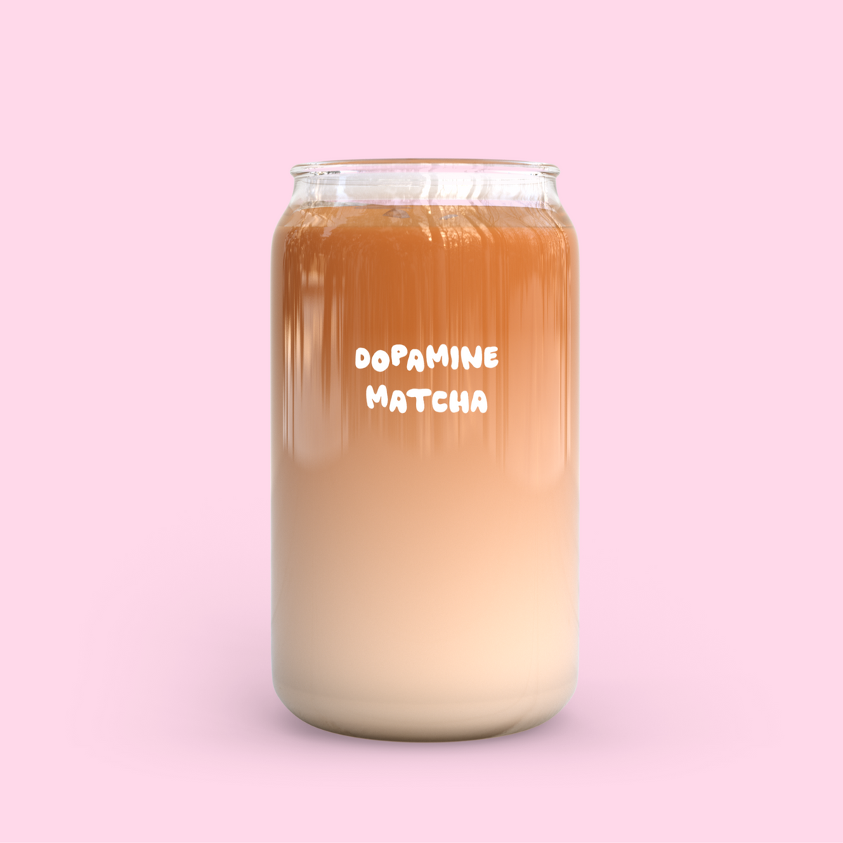 Verre Canette ~ Dopamine Matcha [couleur au choix]