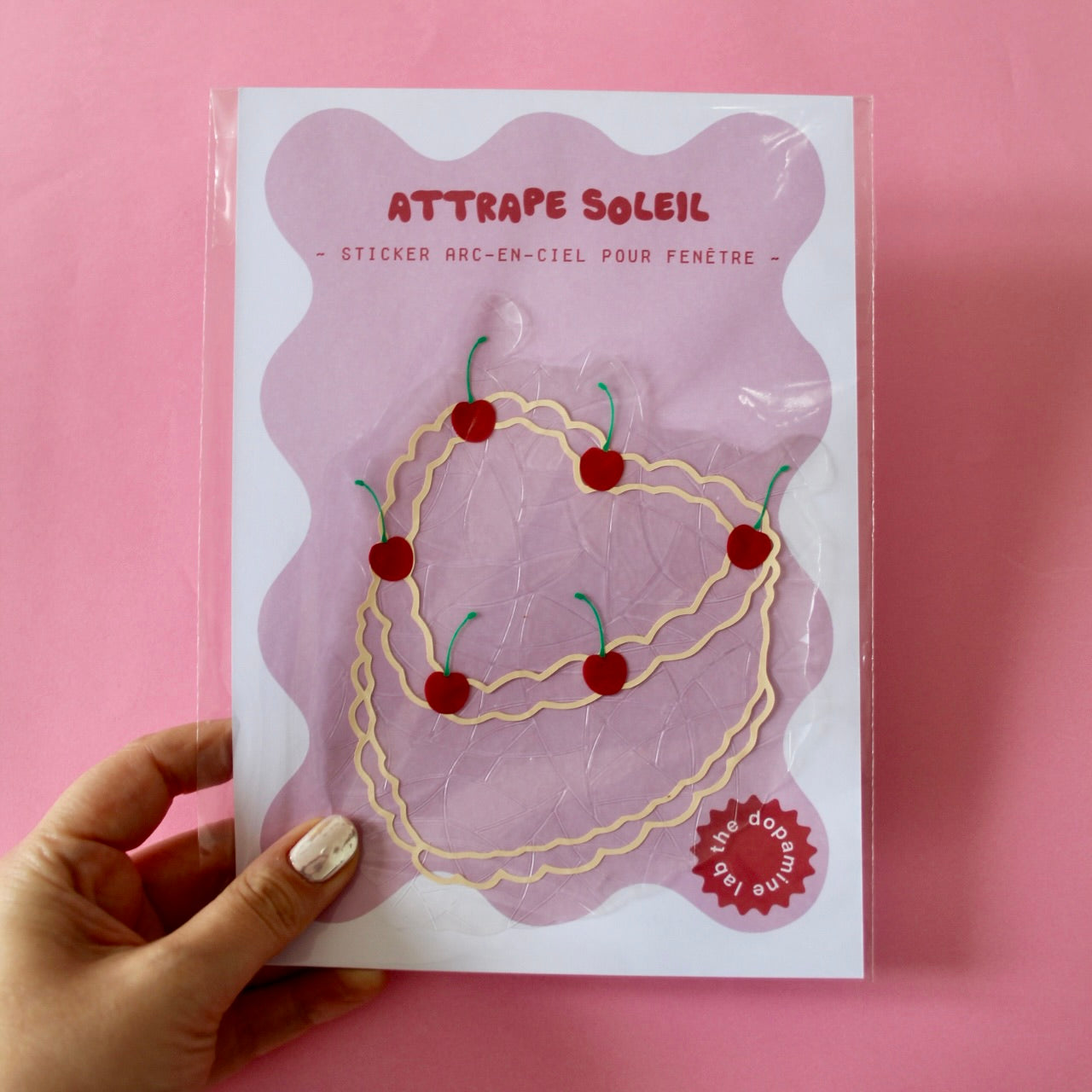 Suncatcher ~ Vintage Cake