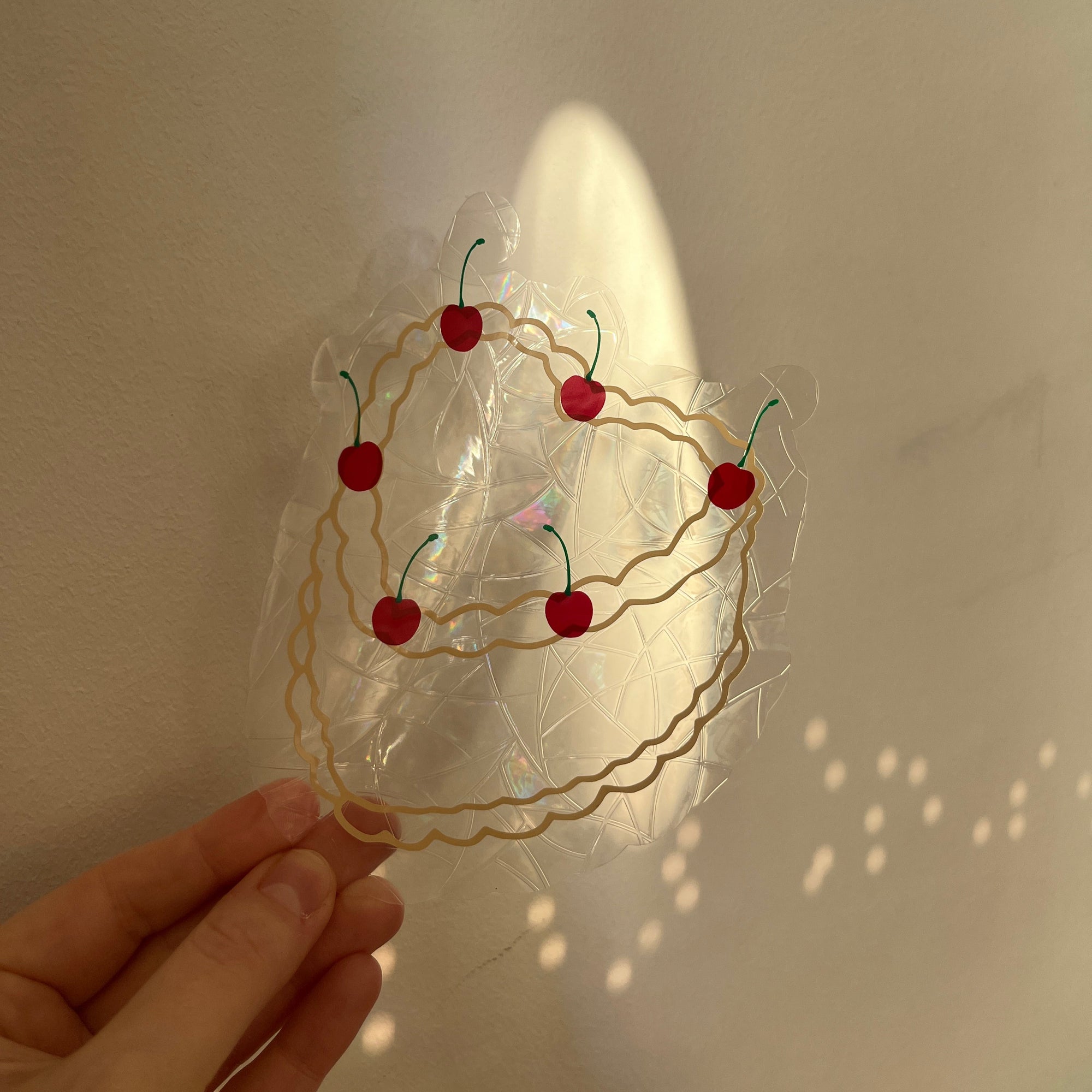 Suncatcher ~ Vintage Cake