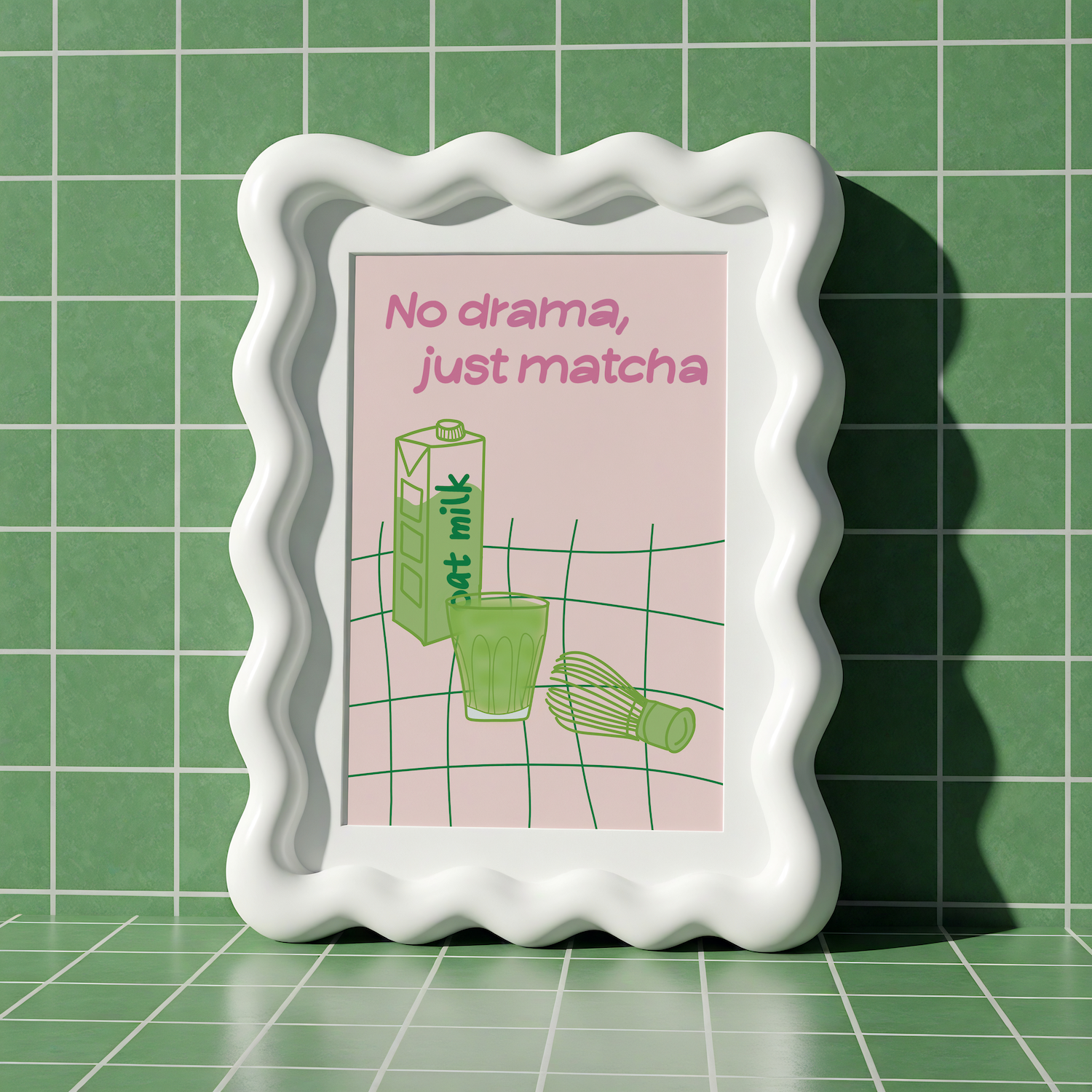 Affiche ~ No Drama, Just Matcha