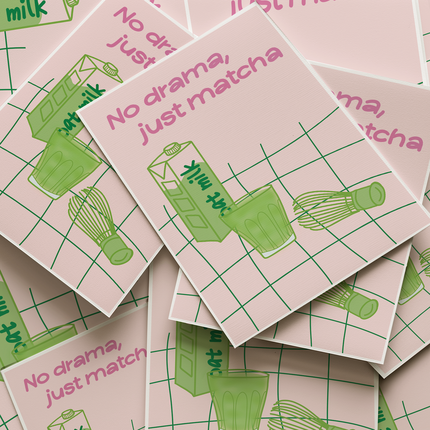 Affiche ~ No Drama, Just Matcha