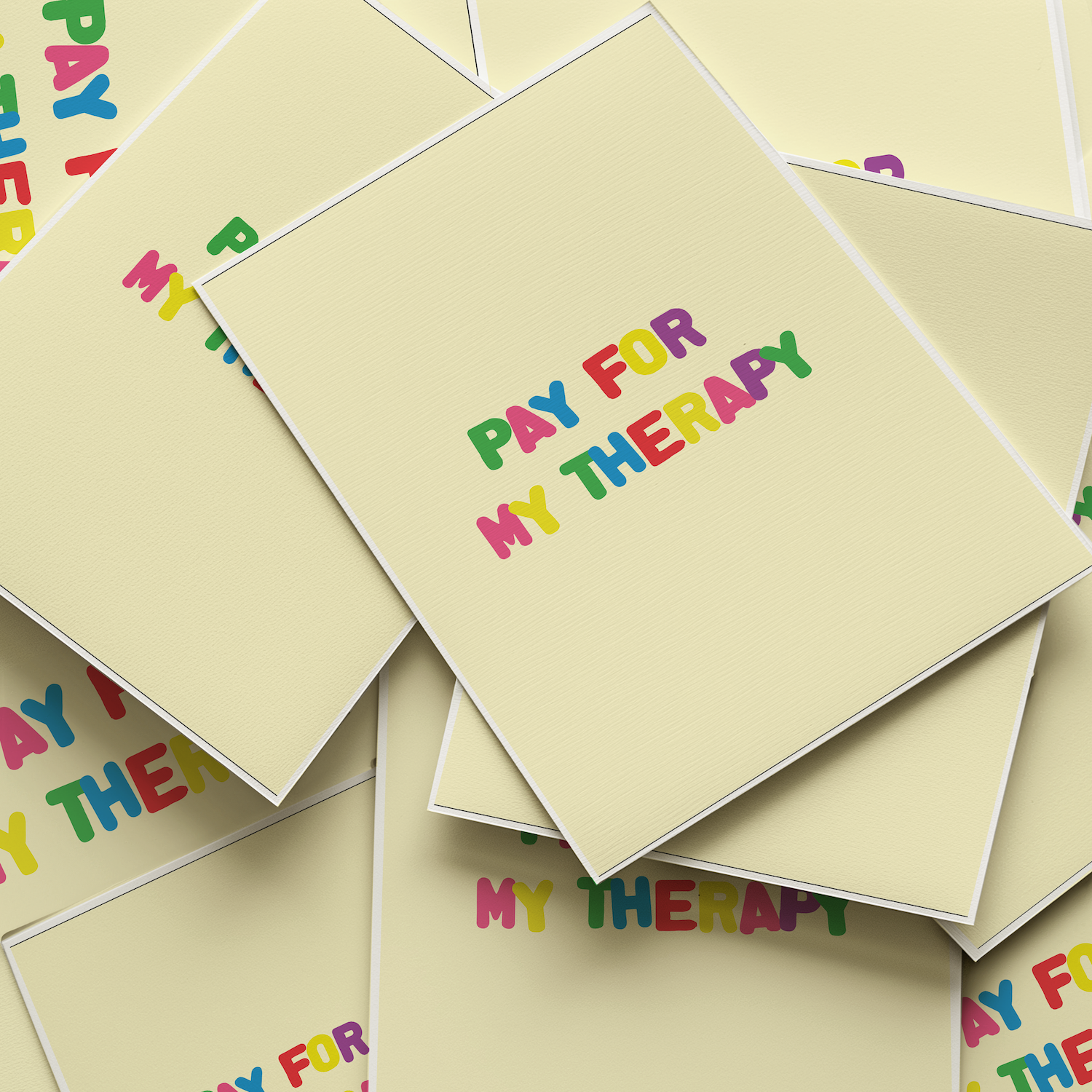 Affiche ~ Pay For My Therapy