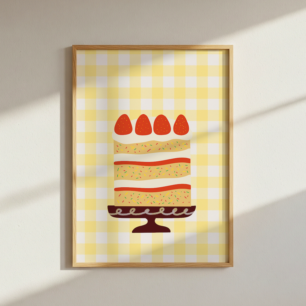 Affiche ~ Whimsicake Jaune