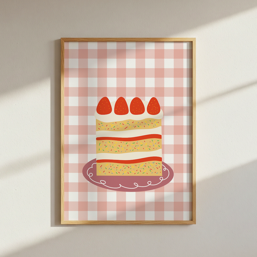 Affiche ~ Whimsicake Rose