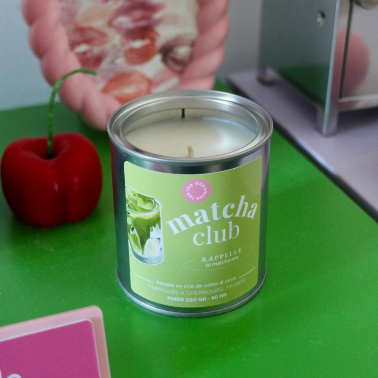 Bougie Matcha Club