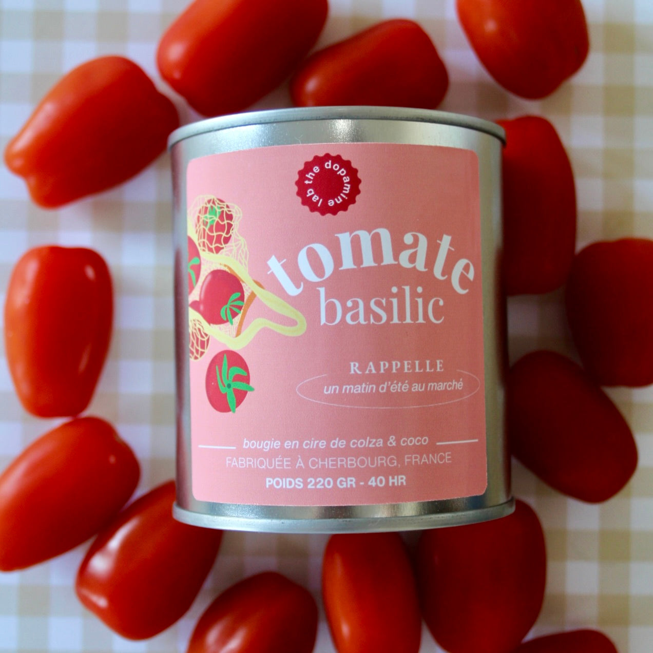 Bougie Tomate Basilic