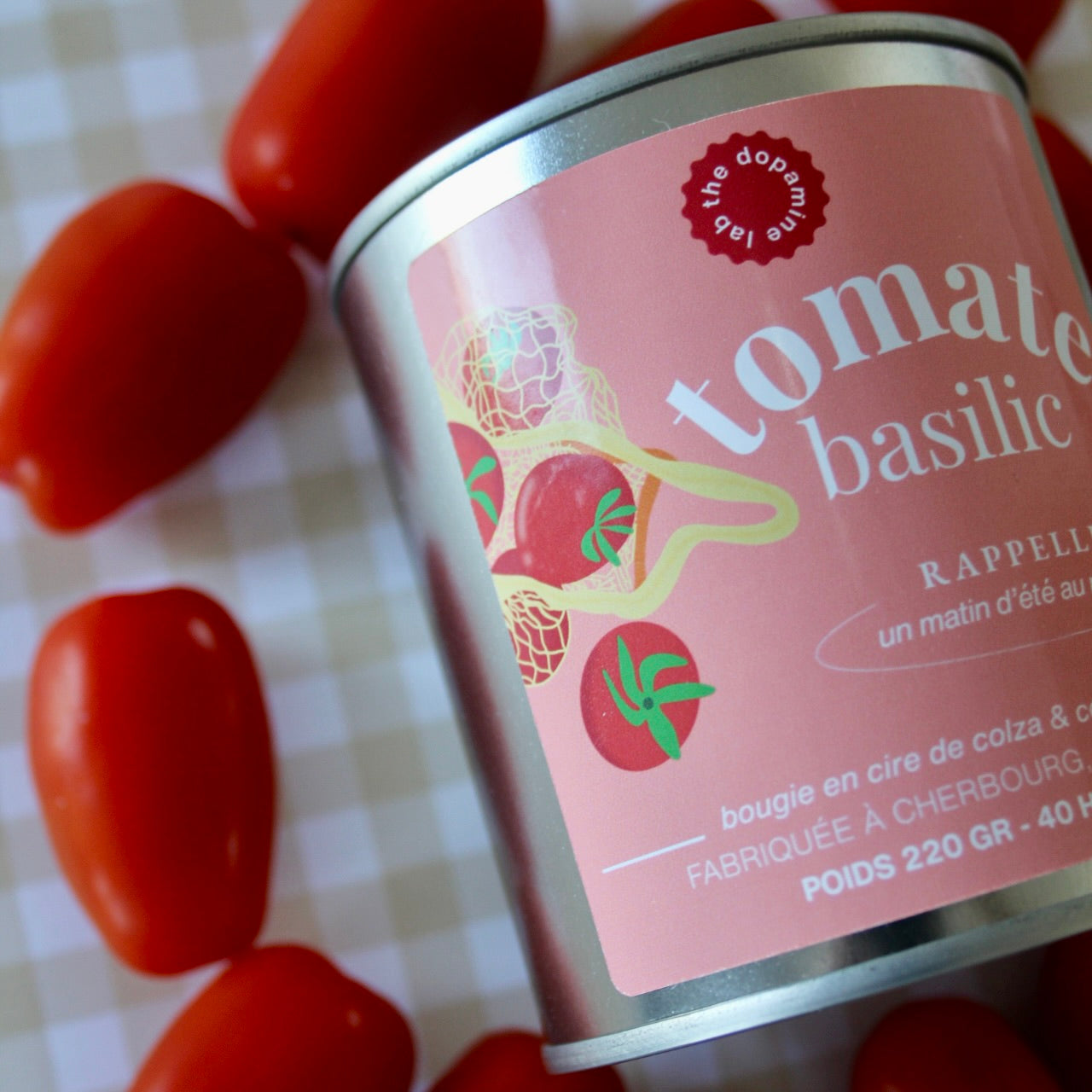 Bougie Tomate Basilic
