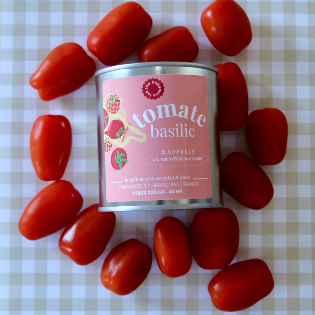 Bougie Tomate Basilic