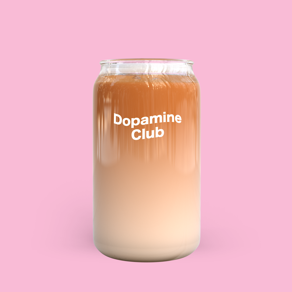 Verre Canette ~ Dopamine Club [couleur au choix]