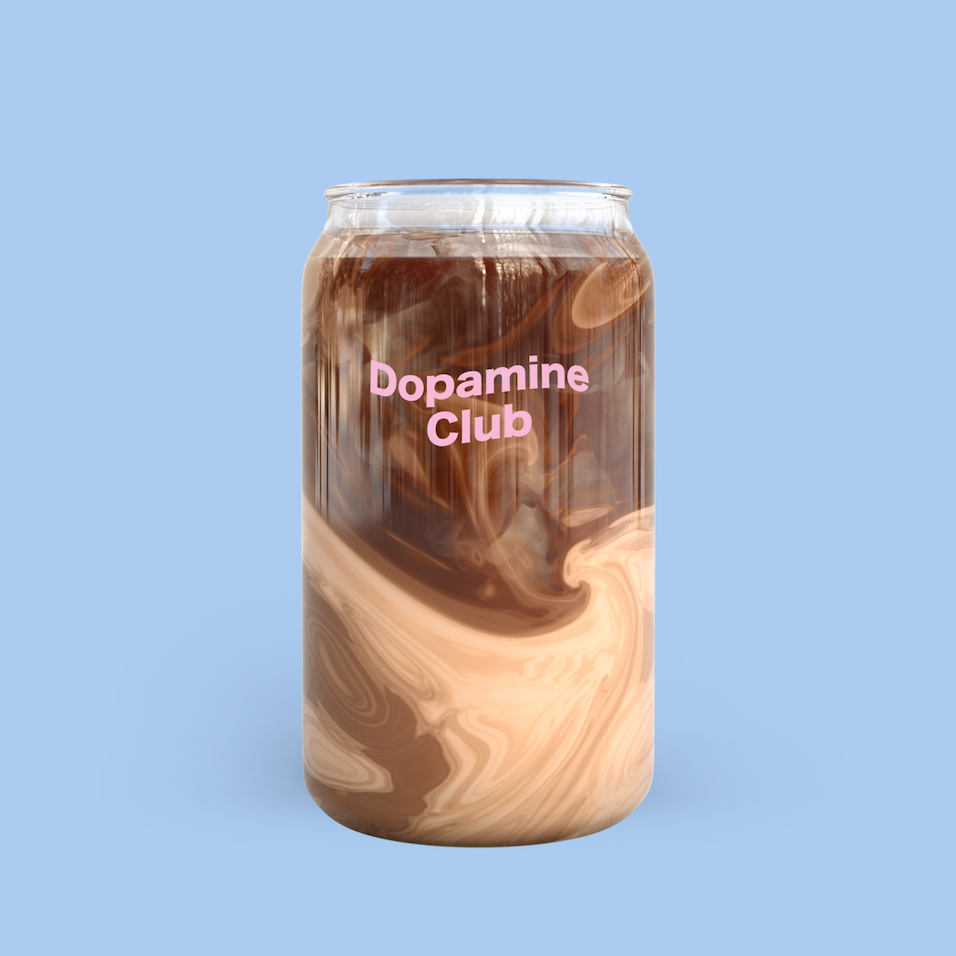 Verre Canette ~ Dopamine Club [couleur au choix]