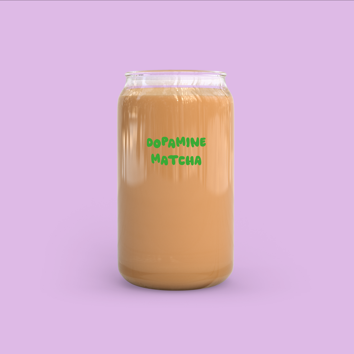 Verre Canette ~ Dopamine Matcha [couleur au choix]