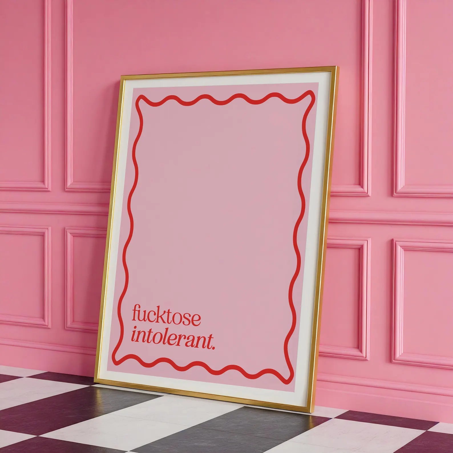 Affiche Numérique ~ Fucktose Intolerant