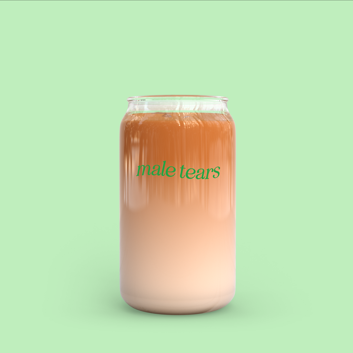 Verre Canette ~ Male Tears [couleur au choix]