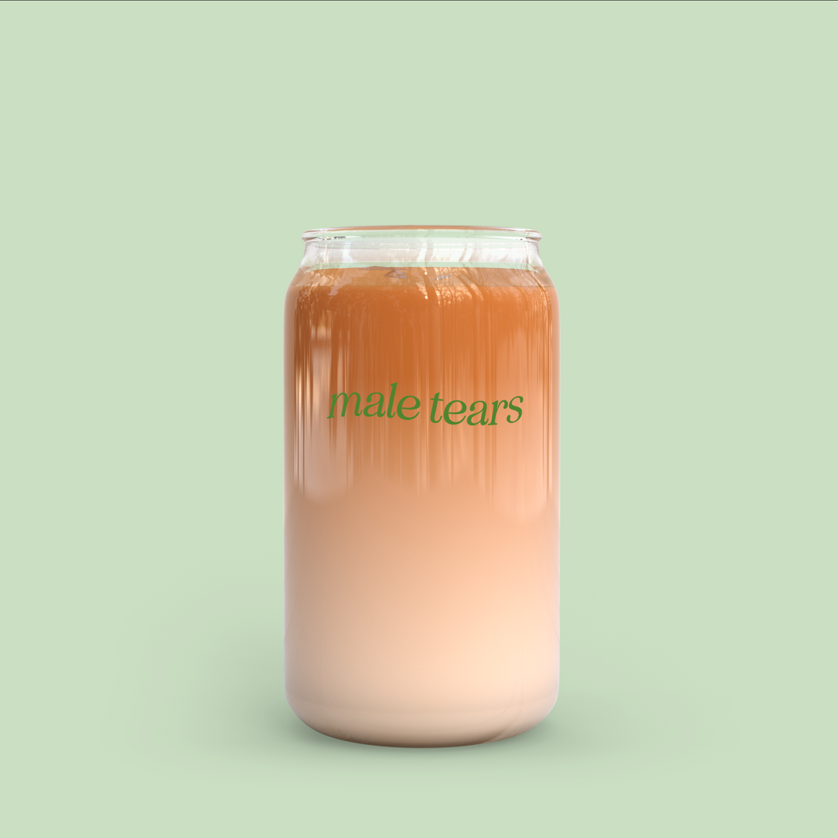 Verre Canette ~ Male Tears [couleur au choix]