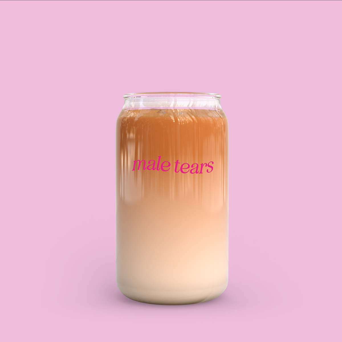 Verre Canette ~ Male Tears [couleur au choix]