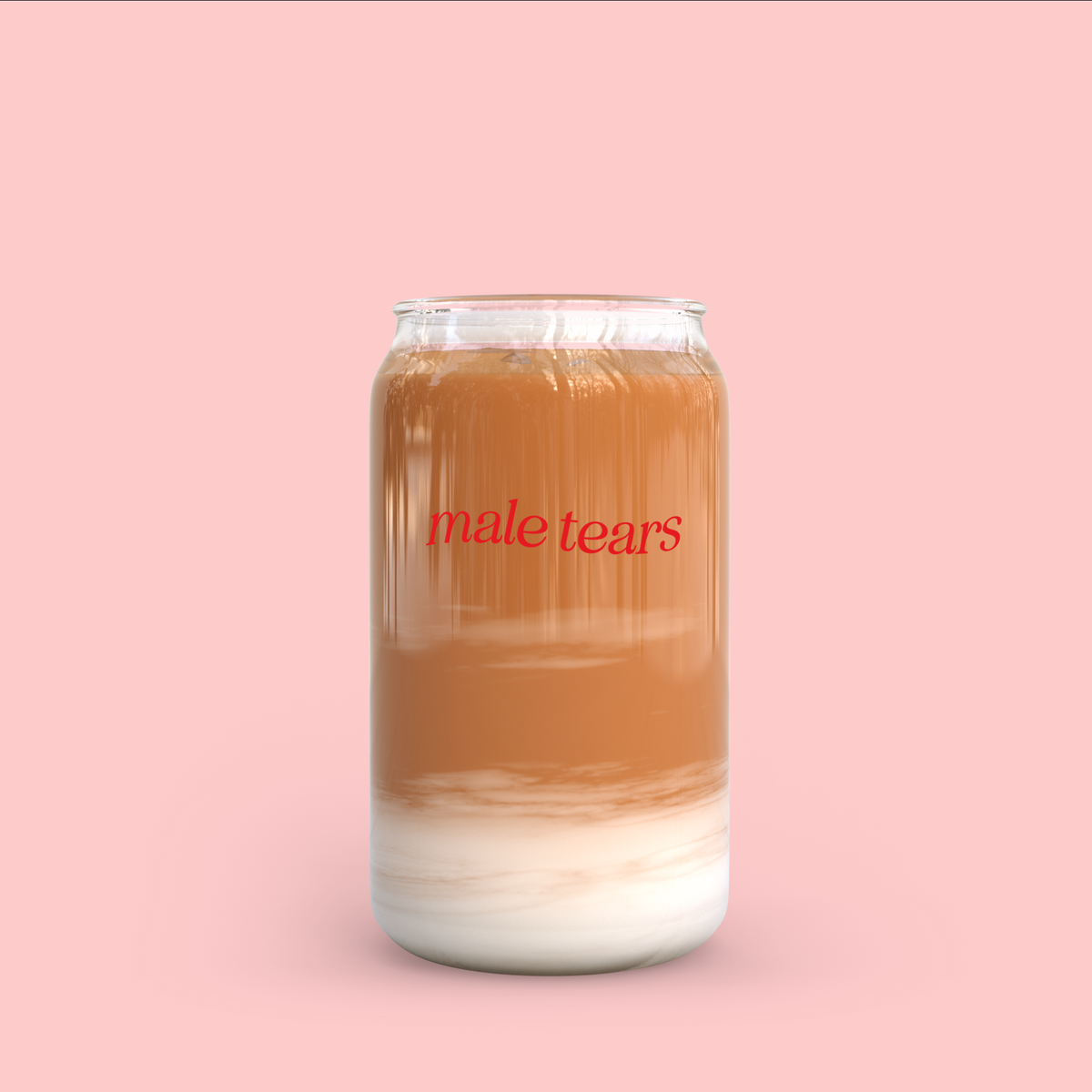 Verre Canette ~ Male Tears [couleur au choix]