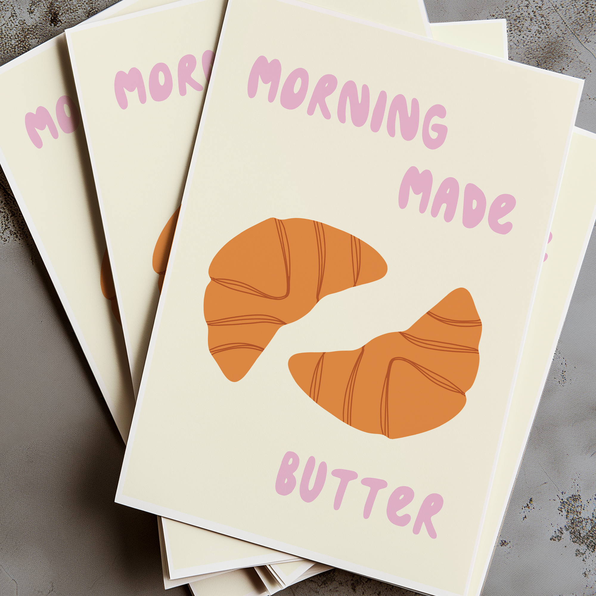 Affiche ~ Morning Made Butter